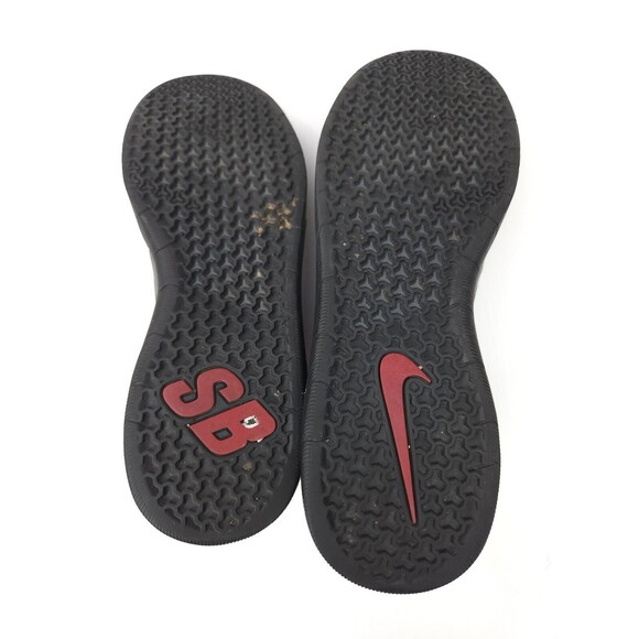 Nike SB Nyjah Free Men’s 9.5 Dark Grey Black Red AA4272 Skateboard Sneakers - Picture 12 of 12